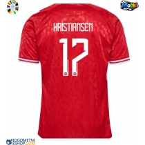 Moški Nogometni dresi Danska Victor Kristiansen #17 Domači EP 2024 Kratek Rokav